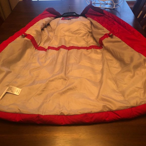 Eddie Bauer Winter Down Parka in Red - Picture 13 of 14